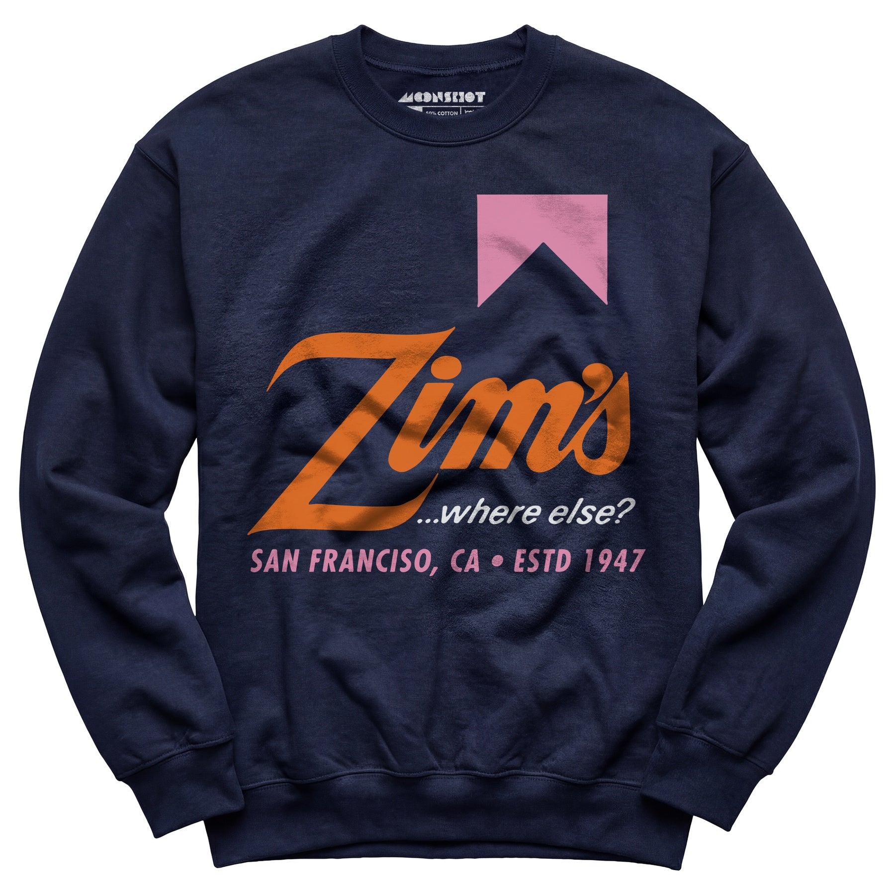 Zim's Hamburgers v3 - San Francisco, CA - Vintage Restaurant - Unisex Sweatshirt