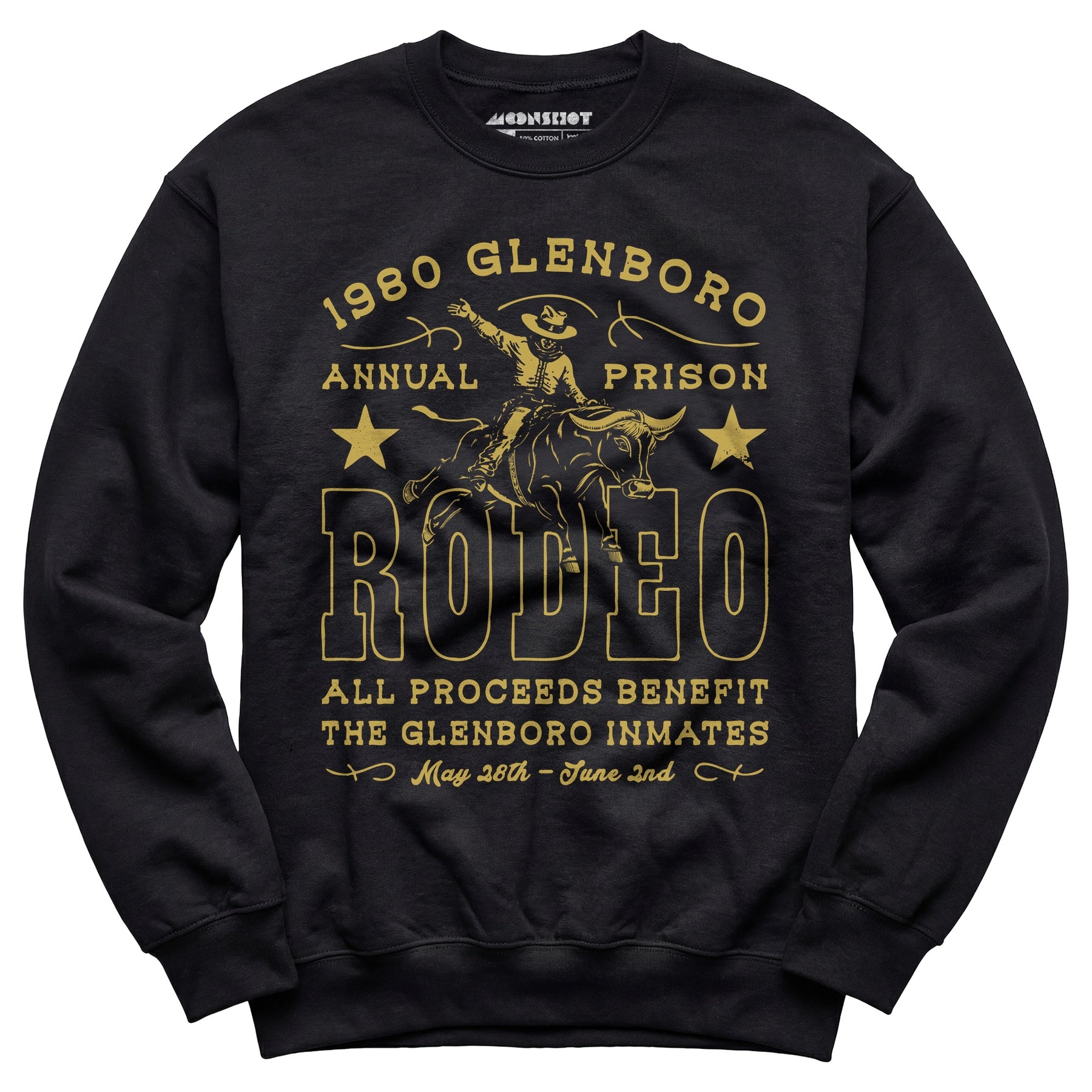 1980 Glenboro Annual Prison Rodeo - Unisex Sweatshirt