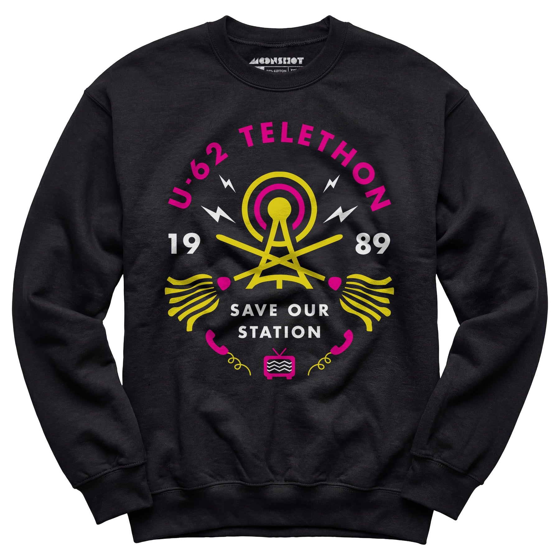 1989 UHF U-62 Telethon - Unisex Sweatshirt