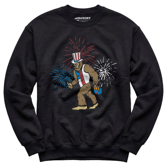 4th of July Bigfoot - Unisex Sweatshirt
