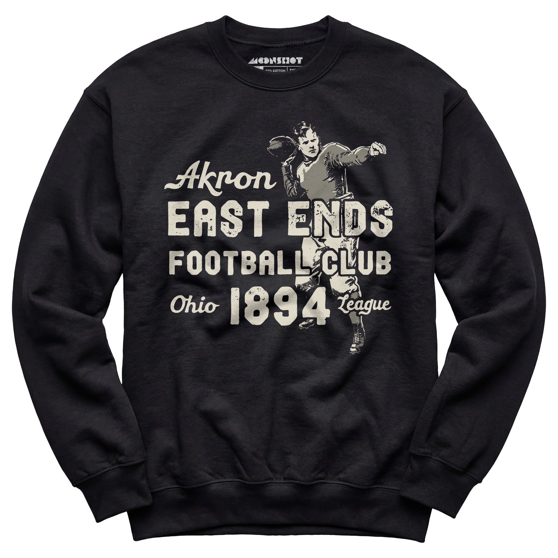 Akron East Ends - Ohio - Vintage Defunct Football Teams - Unisex Sweatshirt