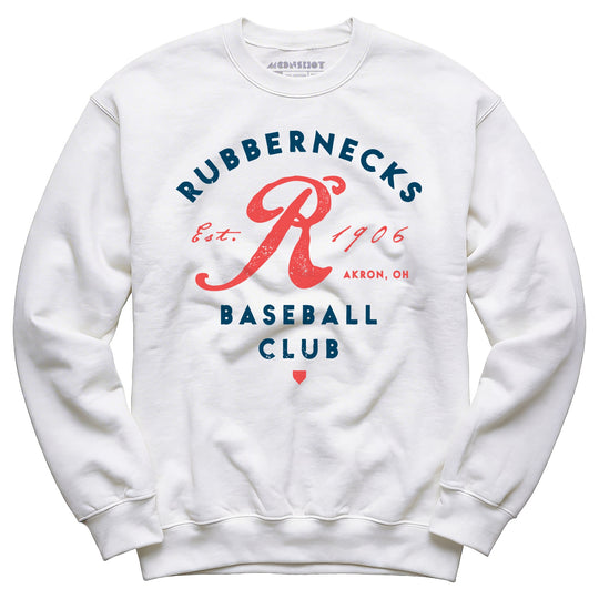 Akron Rubbernecks - Ohio - Vintage Defunct Baseball Teams - Unisex Sweatshirt