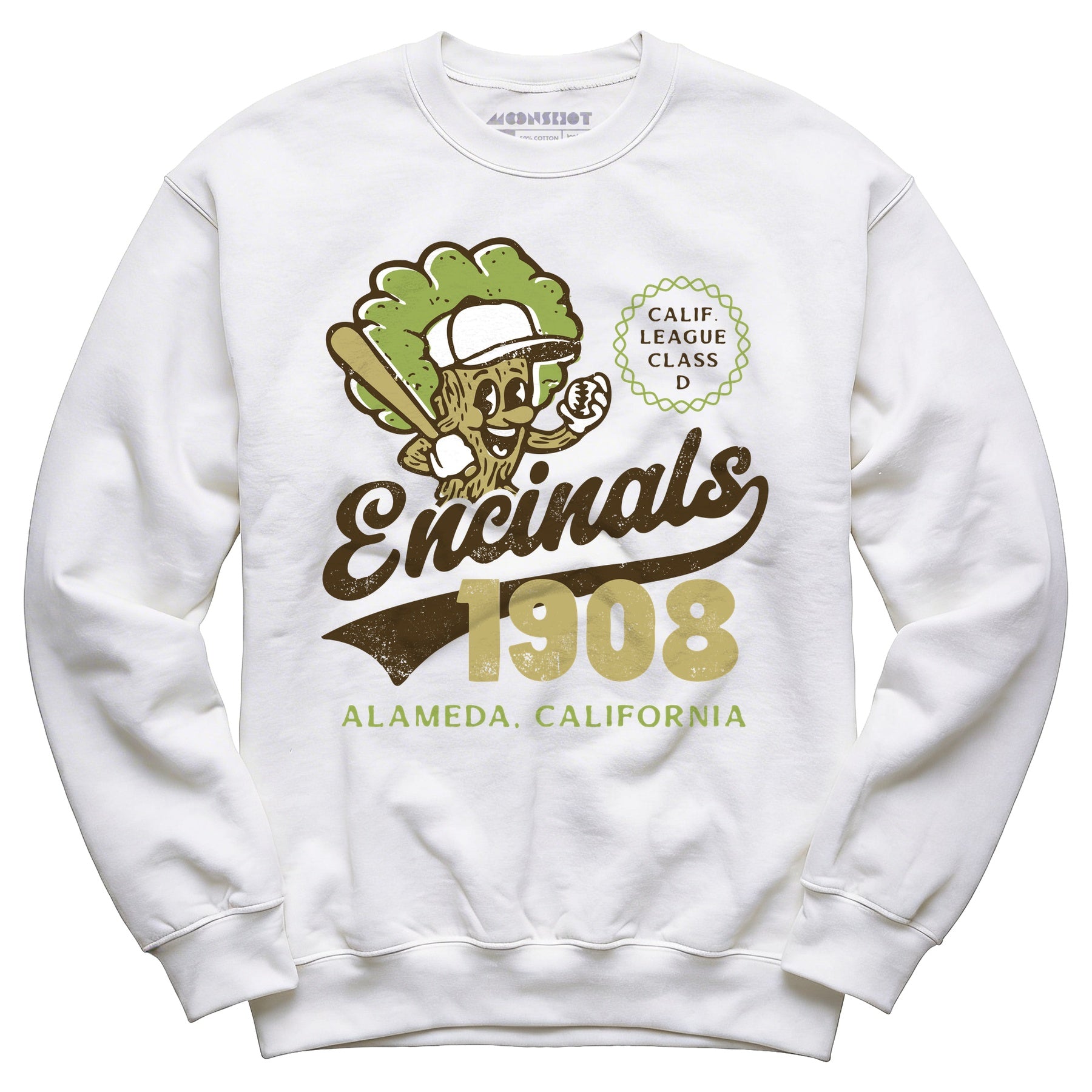 Alameda Encinals - California - Vintage Defunct Baseball Teams - Unisex Sweatshirt
