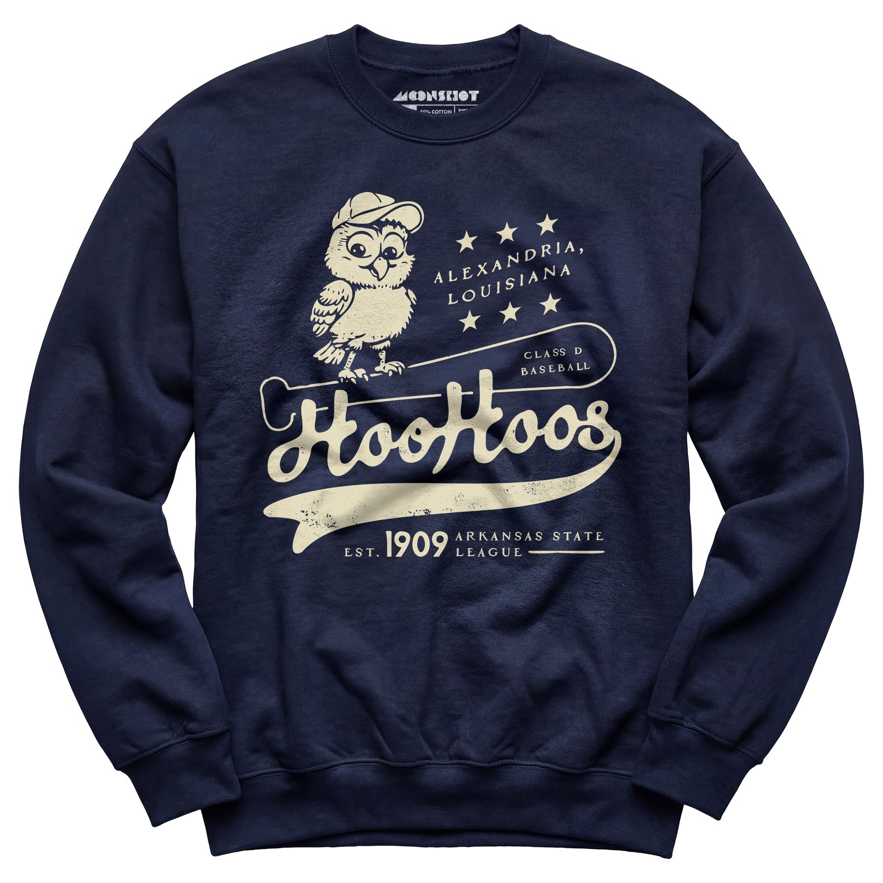 Alexandria Hoo Hoos - Louisiana - Vintage Defunct Baseball Teams - Unisex Sweatshirt