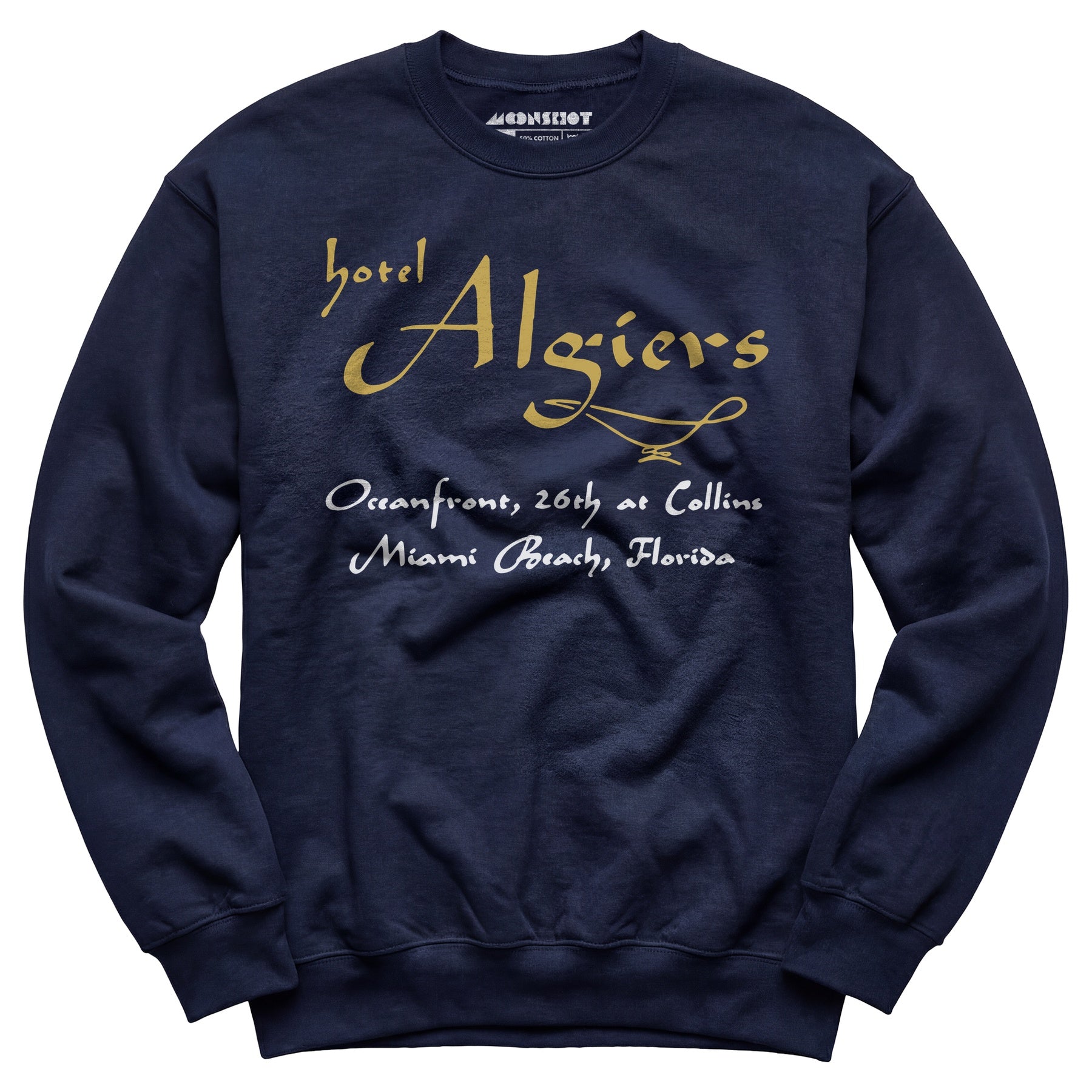 Algiers Hotel - Miami Beach, FL - Vintage Hotel - Unisex Sweatshirt