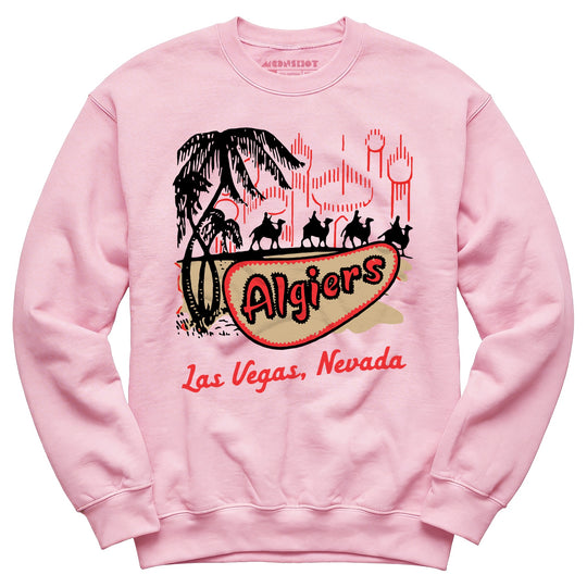 Algiers Hotel v2 - Vintage Las Vegas - Unisex Sweatshirt
