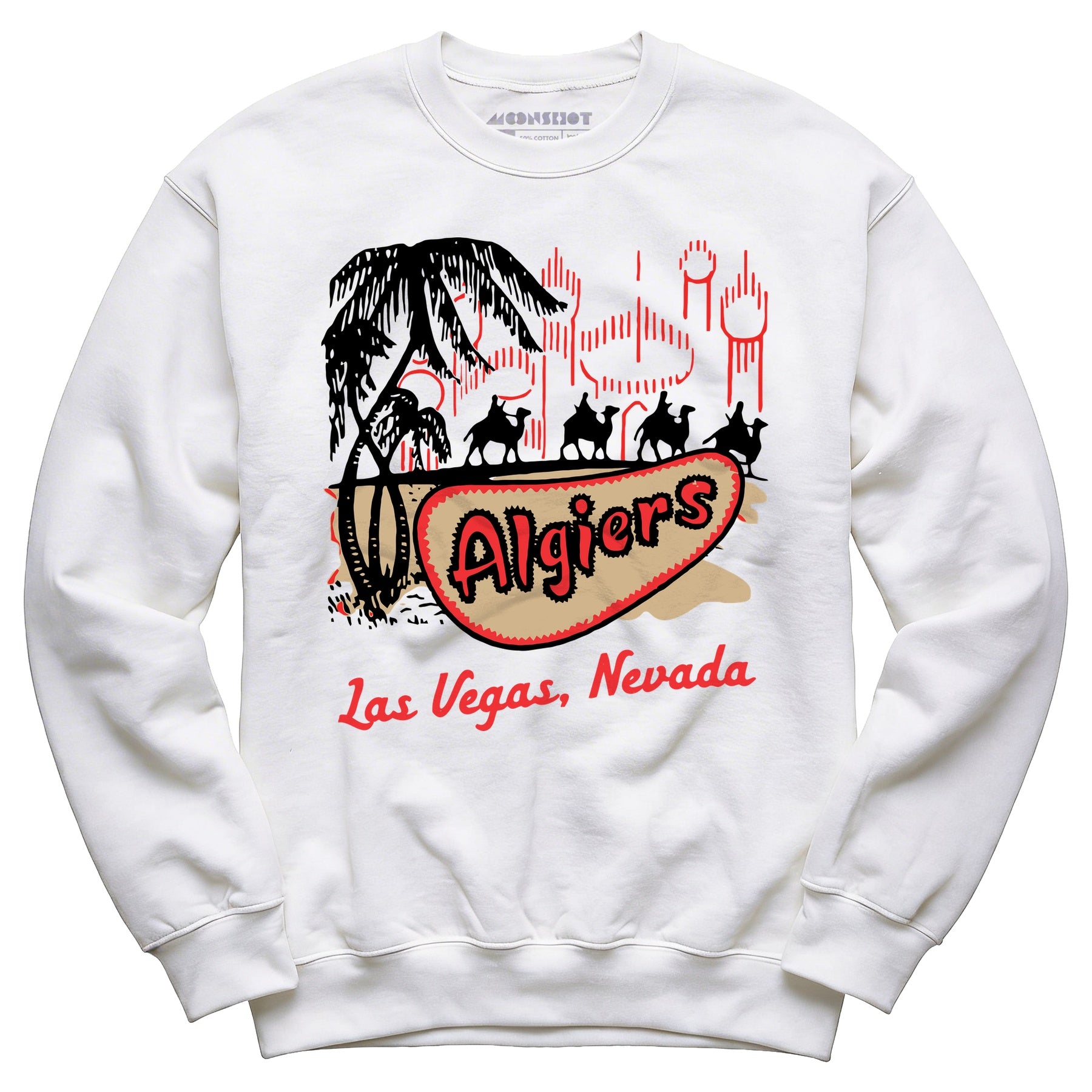 Algiers Hotel v2 - Vintage Las Vegas - Unisex Sweatshirt
