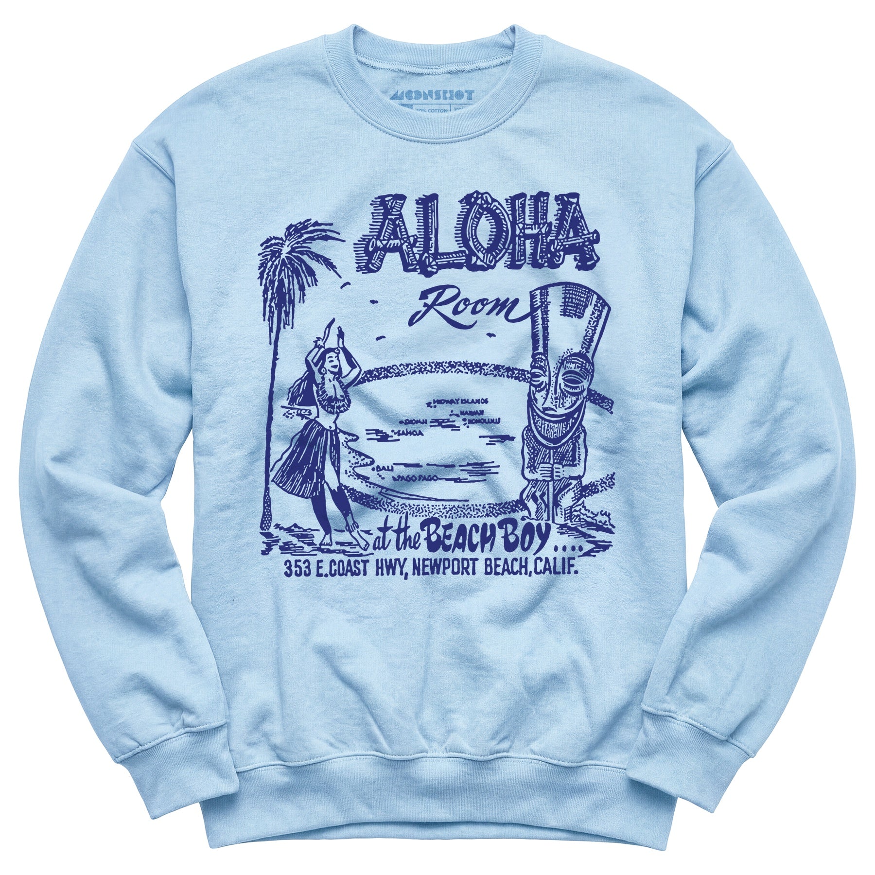 Aloha Room - Newport Beach, CA - Vintage Tiki Bar - Unisex Sweatshirt