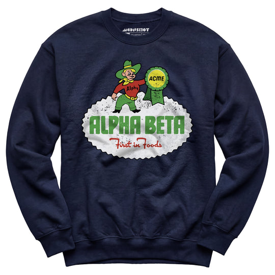 Alpha Beta Retro - Unisex Sweatshirt
