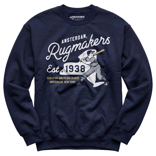 Amsterdam Rugmakers - New York - Vintage Defunct Baseball Teams - Unisex Sweatshirt