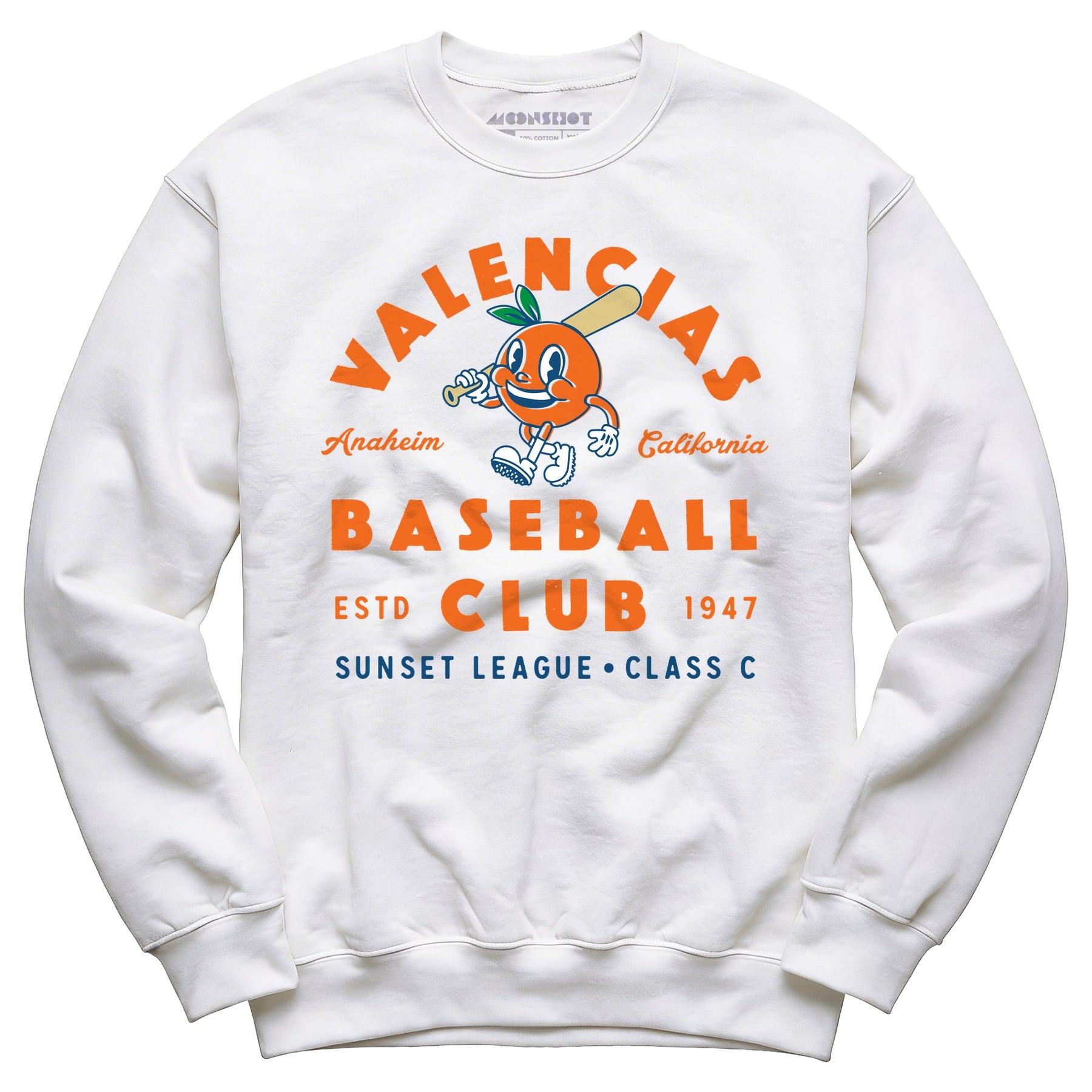 Anaheim Valencias - California - Vintage Defunct Baseball Teams - Unisex Sweatshirt