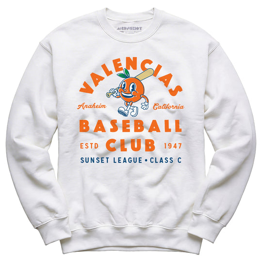 Anaheim Valencias - California - Vintage Defunct Baseball Teams - Unisex Sweatshirt