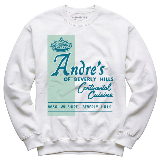 Andre's - Beverly Hills, CA - Vintage Restaurant - Unisex Sweatshirt