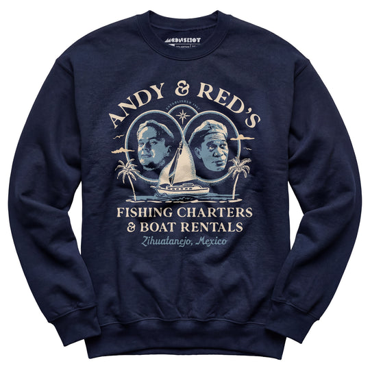 Andy & Red's Fishing Charters & Boat Rentals - Unisex Sweatshirt