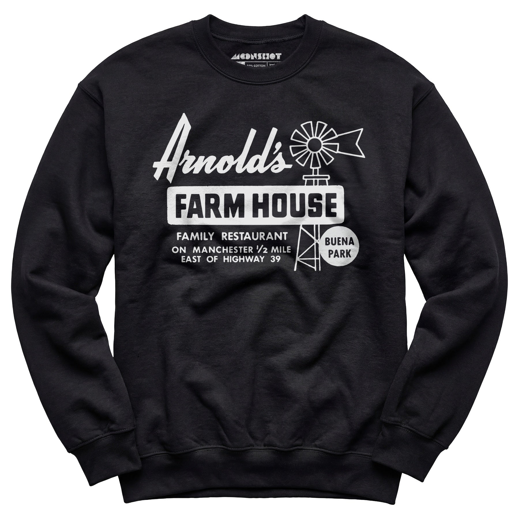 Arnold's Farmhouse - Buena Park, CA - Vintage Restaurant - Unisex Sweatshirt
