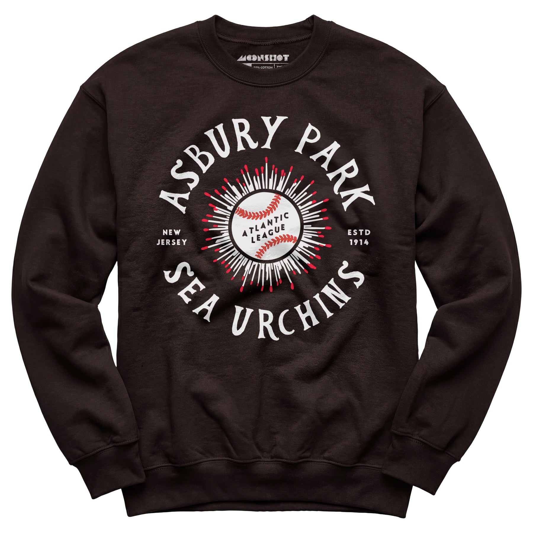 Asbury Park Sea Urchins - New Jersey - Vintage Defunct Baseball Teams - Unisex Sweatshirt