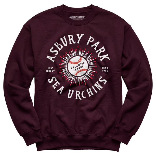 Asbury Park Sea Urchins - New Jersey - Vintage Defunct Baseball Teams - Unisex Sweatshirt