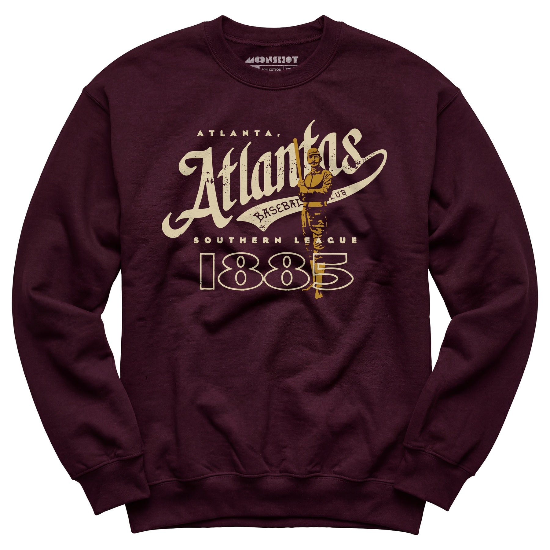 Atlanta Atlantas - Georgia - Vintage Defunct Baseball Teams - Unisex Sweatshirt