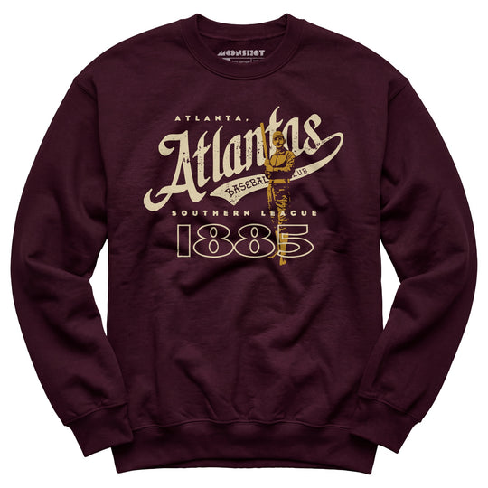 Atlanta Atlantas - Georgia - Vintage Defunct Baseball Teams - Unisex Sweatshirt