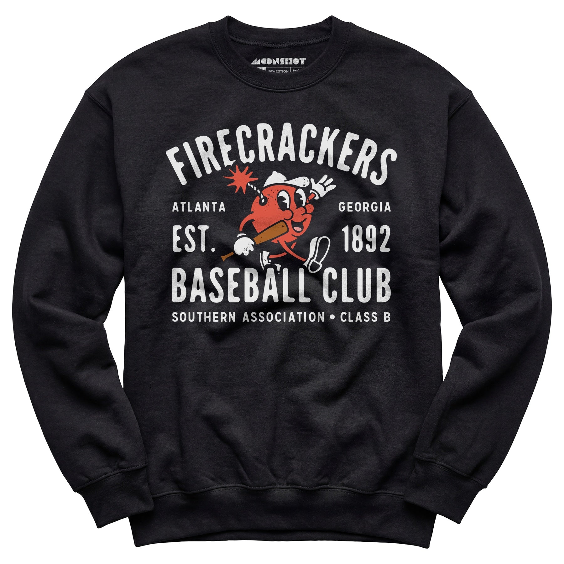 Atlanta Firecrackers - Georgia - Vintage Defunct Baseball Teams - Unisex Sweatshirt
