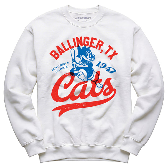Ballinger Cats - Texas - Vintage Defunct Baseball Teams - Unisex Sweatshirt