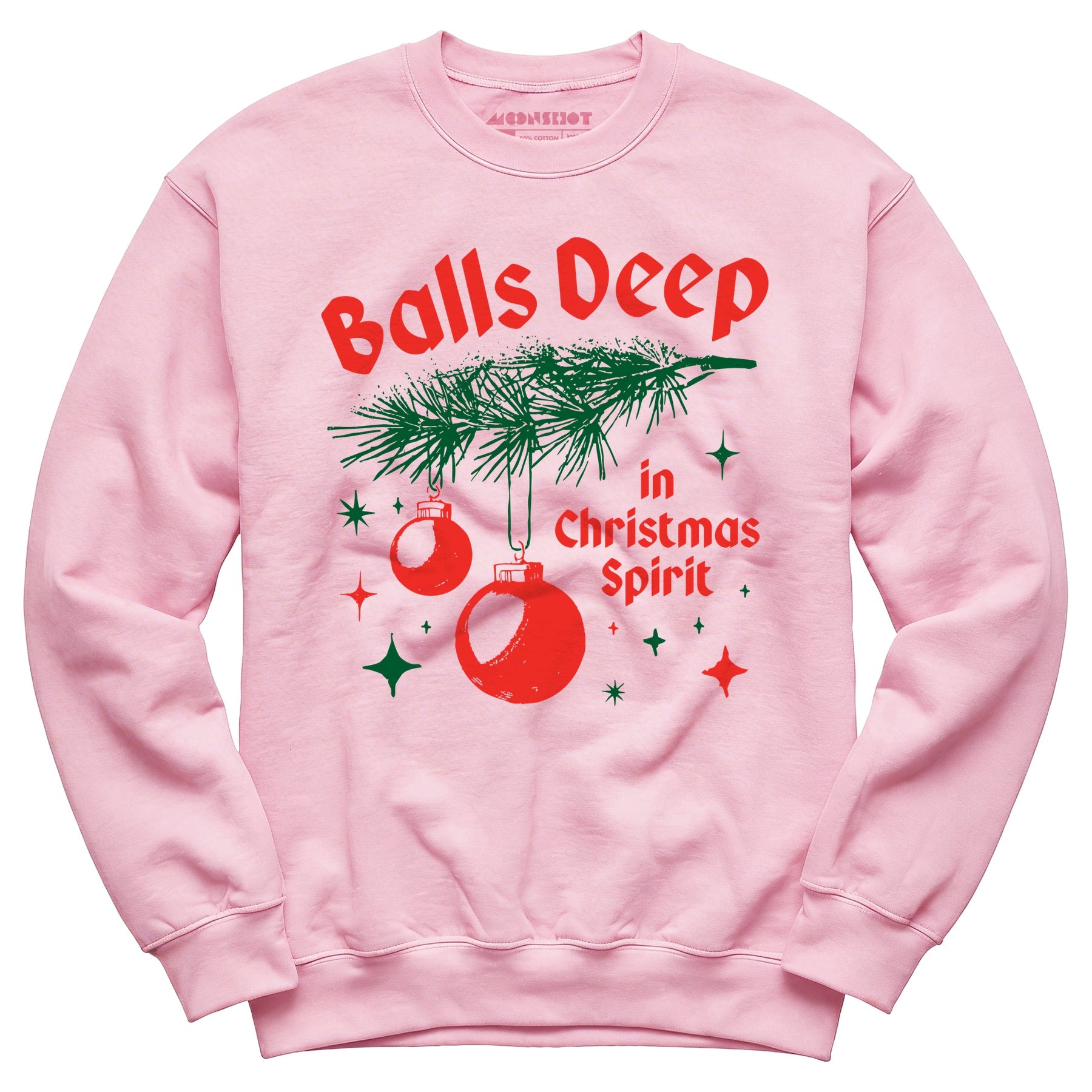 Balls Deep in Christmas Spirit - Unisex Sweatshirt
