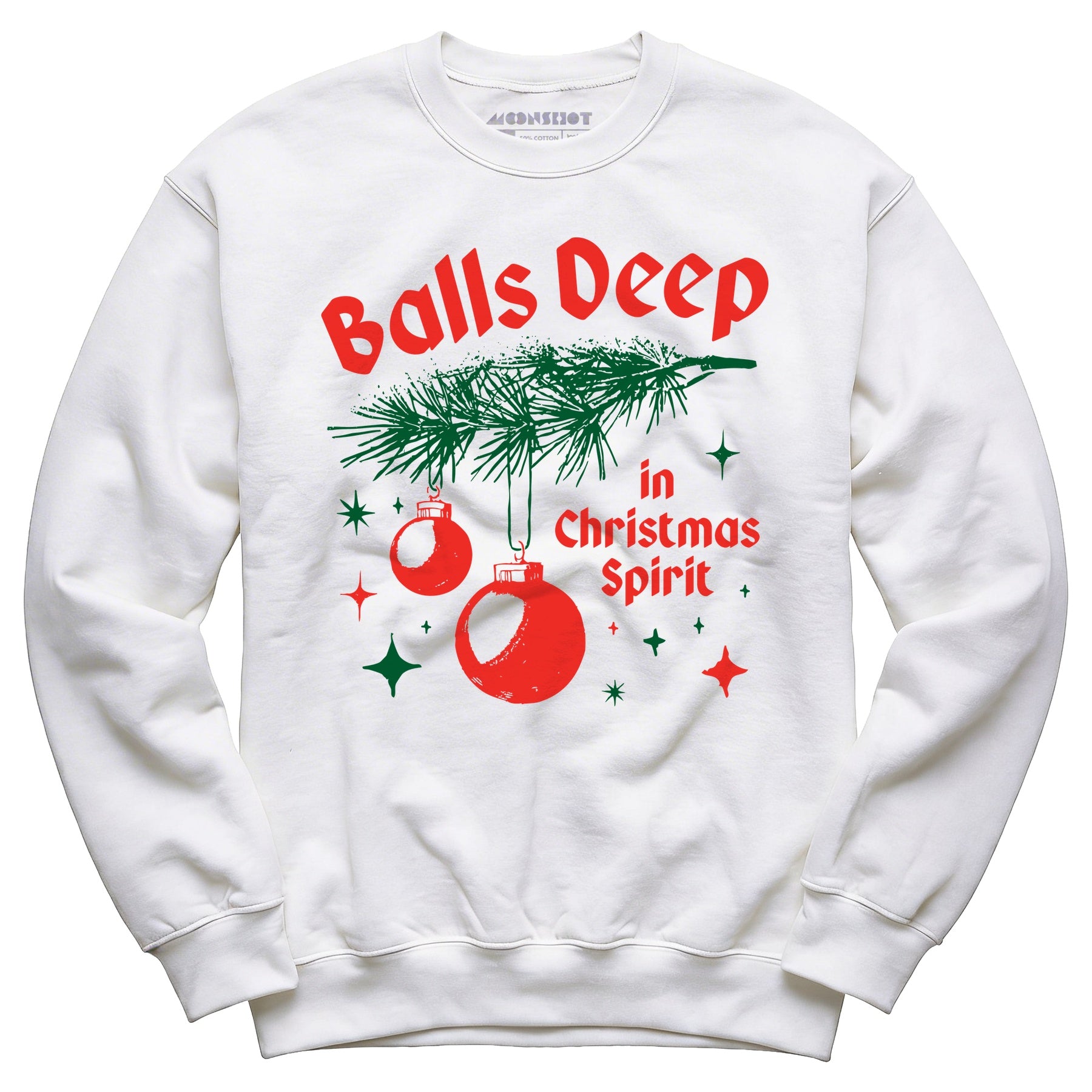 Balls Deep in Christmas Spirit - Unisex Sweatshirt