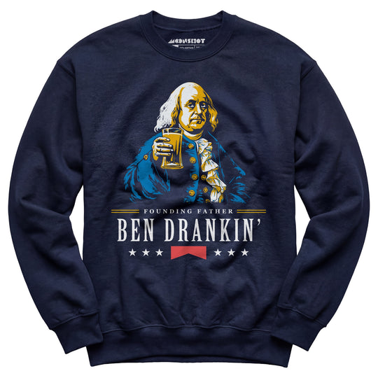 Ben Drankin' Founding Father - Unisex Sweatshirt