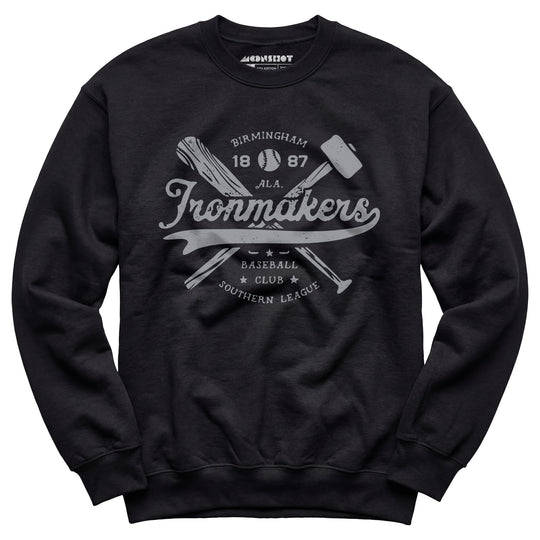 Birmingham Ironmakers - Alabama - Vintage Defunct Baseball Teams - Unisex Sweatshirt