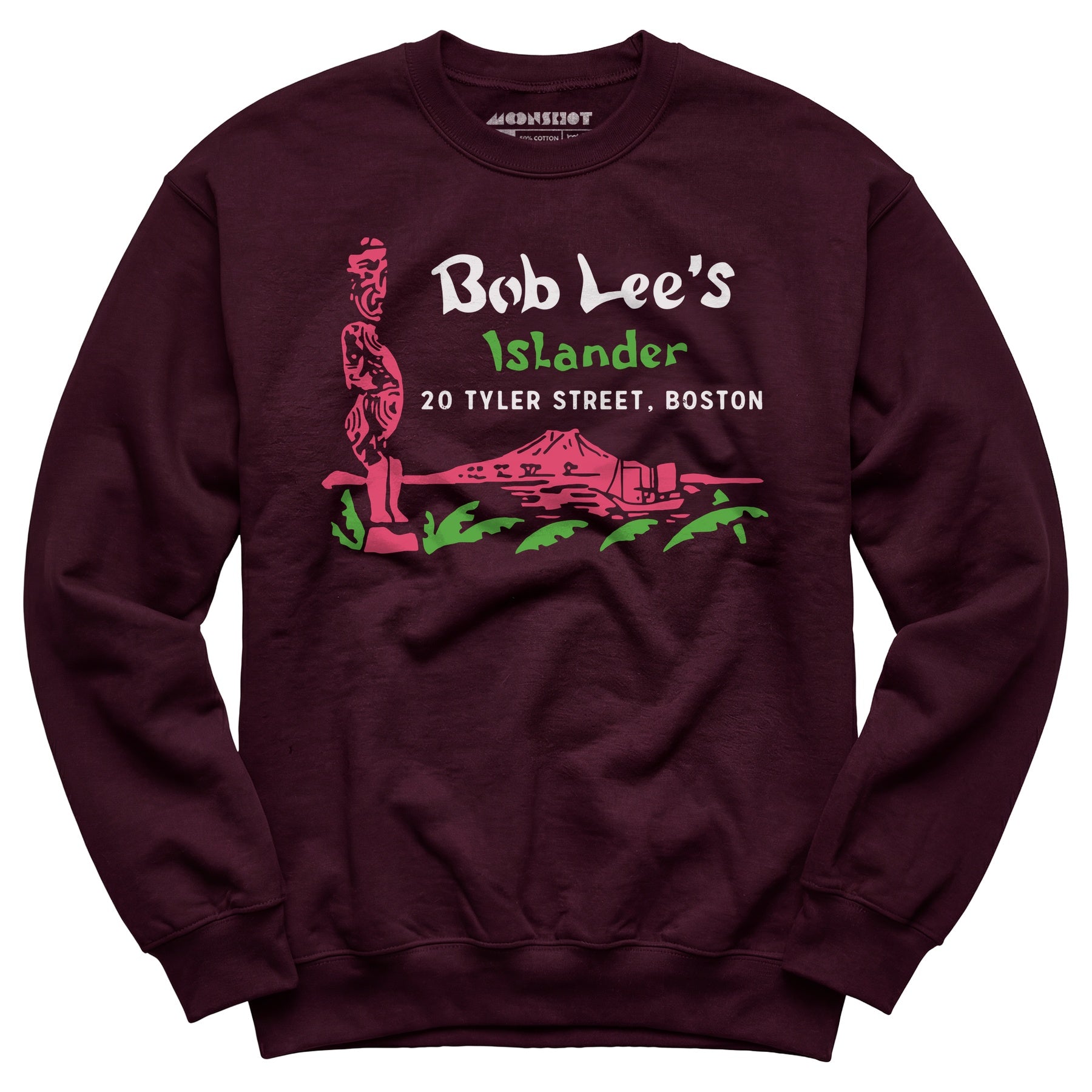 Bob Lee's Islander - Boston, MA - Vintage Tiki Bar - Unisex Sweatshirt
