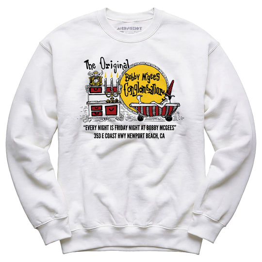 Bobby McGee's - Newport Beach, CA - Vintage Restaurant - Unisex Sweatshirt