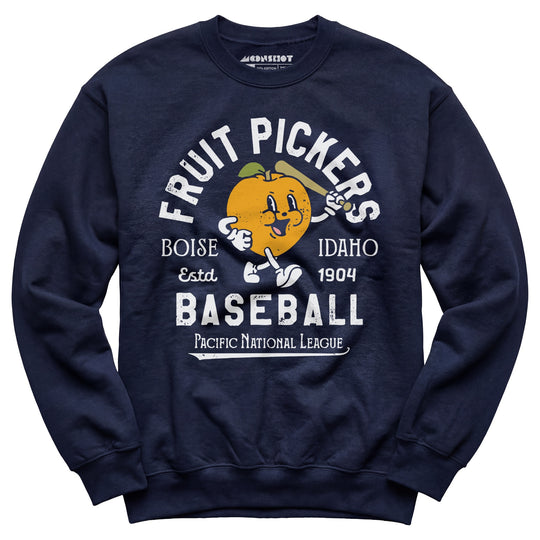 Boise Fruit Pickers - Idaho - Vintage Defunct Baseball Teams - Unisex Sweatshirt
