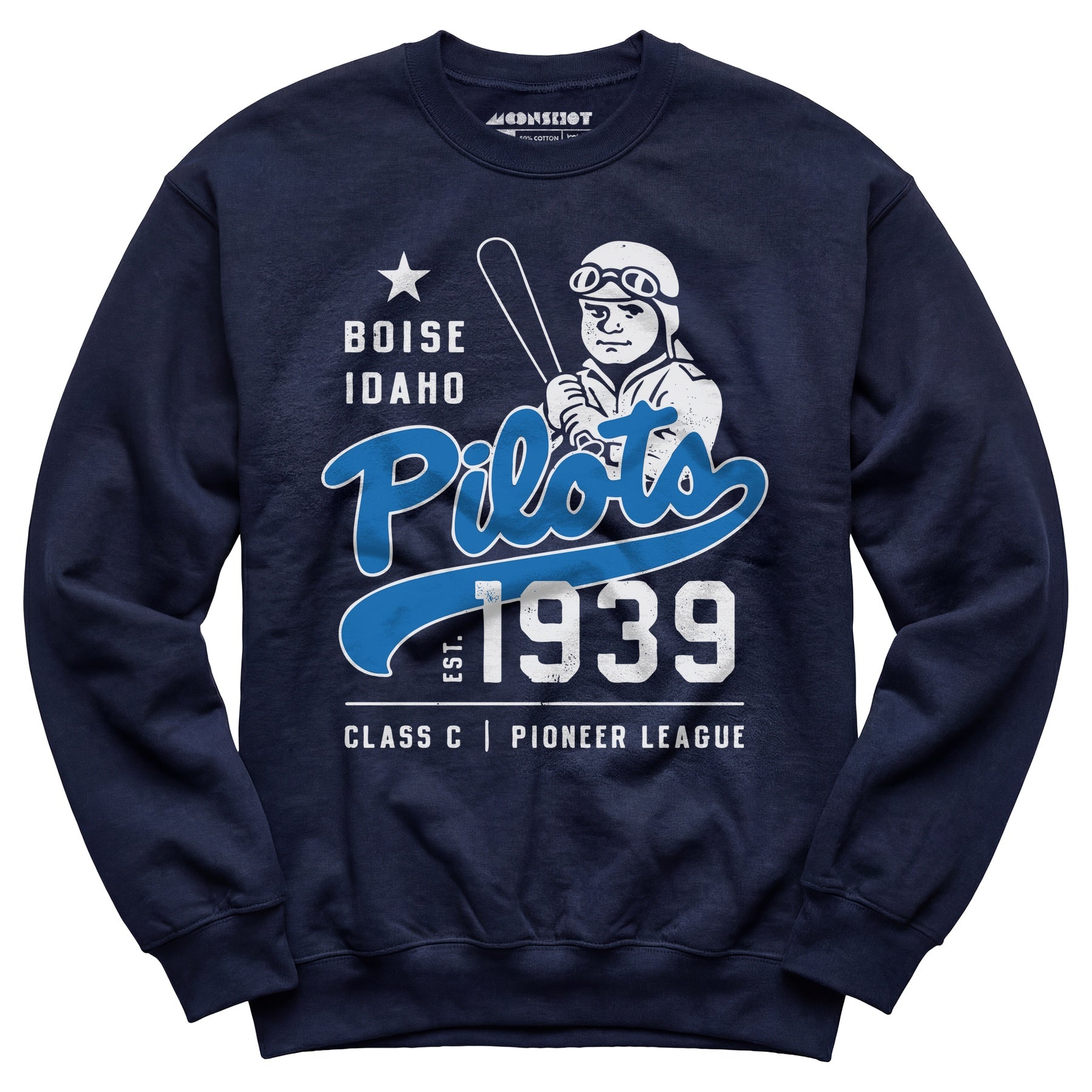 Boise Pilots - Idaho - Vintage Defunct Baseball Teams - Unisex Sweatshirt