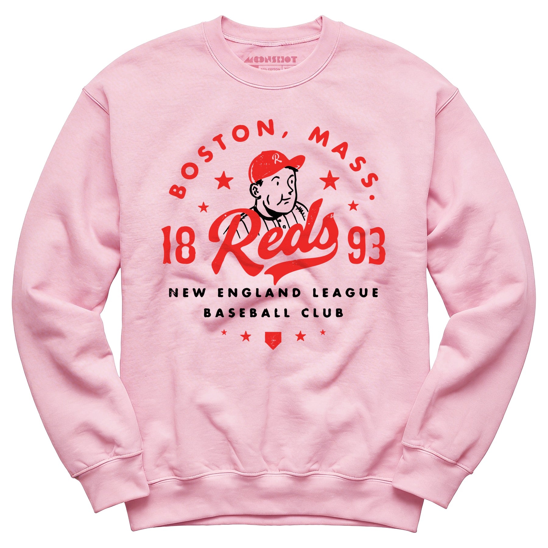 Boston Reds - Massachusetts - Vintage Defunct Baseball Teams - Unisex Sweatshirt