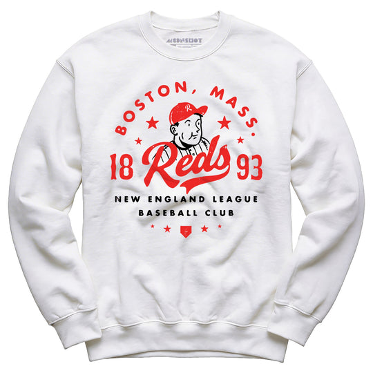 Boston Reds - Massachusetts - Vintage Defunct Baseball Teams - Unisex Sweatshirt