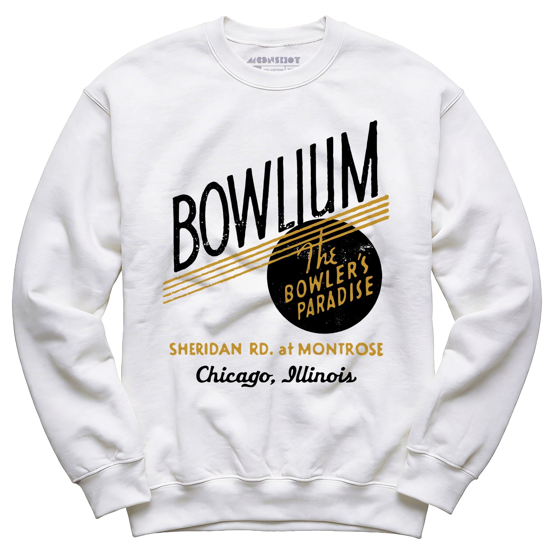 Bowlium - Chicago, IL - Vintage Bowling Alley - Unisex Sweatshirt