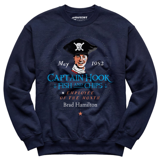 Brad Hamilton - Captain Hook Fish & Chips - Unisex Sweatshirt