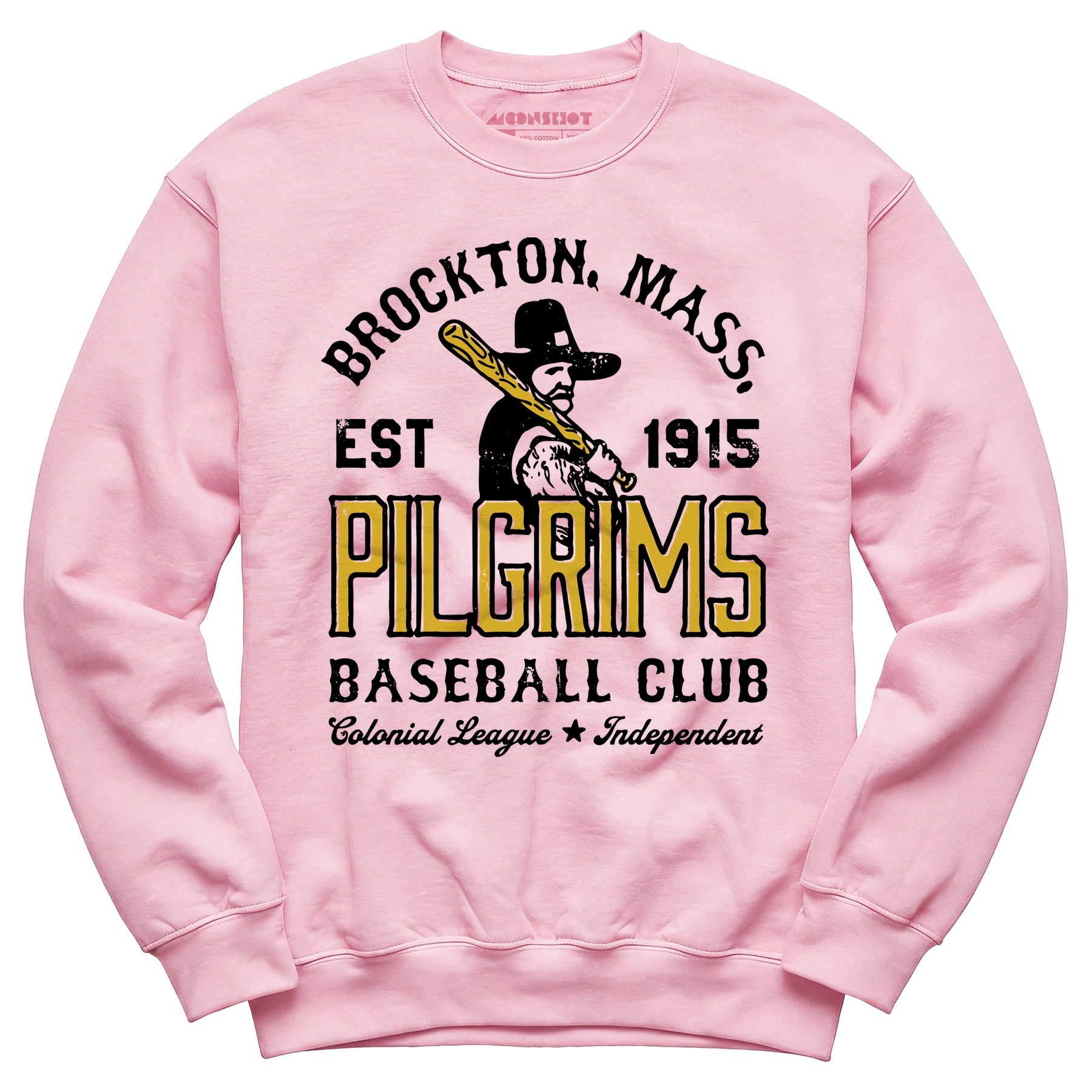 Brockton Pilgrims - Massachusetts - Vintage Defunct Baseball Teams - Unisex Sweatshirt