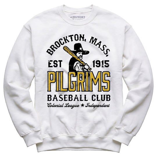Brockton Pilgrims - Massachusetts - Vintage Defunct Baseball Teams - Unisex Sweatshirt