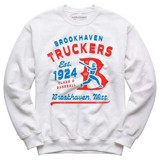 Brookhaven Truckers - Mississippi - Vintage Defunct Baseball Teams - Unisex Sweatshirt