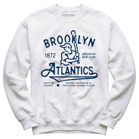 Brooklyn Atlantics - New York - Vintage Defunct Baseball Teams - Unisex Sweatshirt