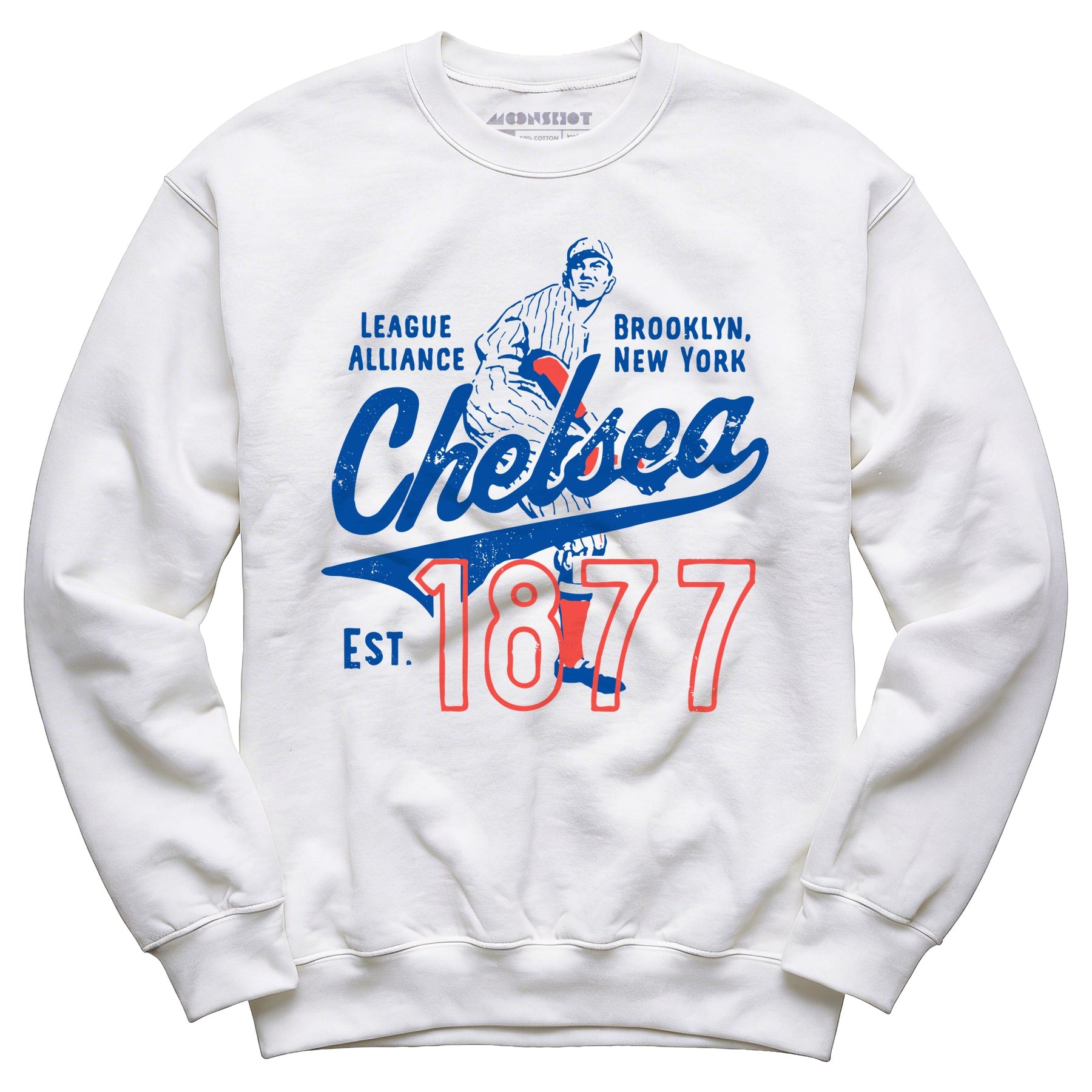 Brooklyn Chelsea - New York - Vintage Defunct Baseball Teams - Unisex Sweatshirt