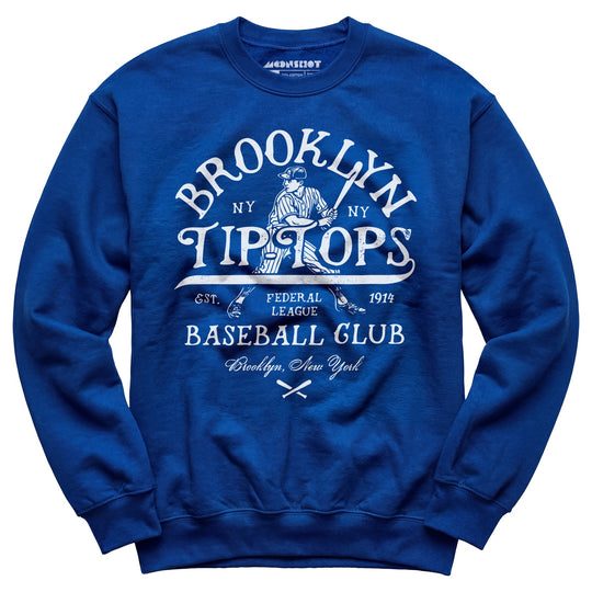 Brooklyn Tip Tops - New York - Vintage Defunct Baseball Teams - Unisex Sweatshirt