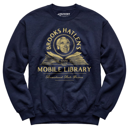 Brooks Hatlen's Mobile Library - Unisex Sweatshirt
