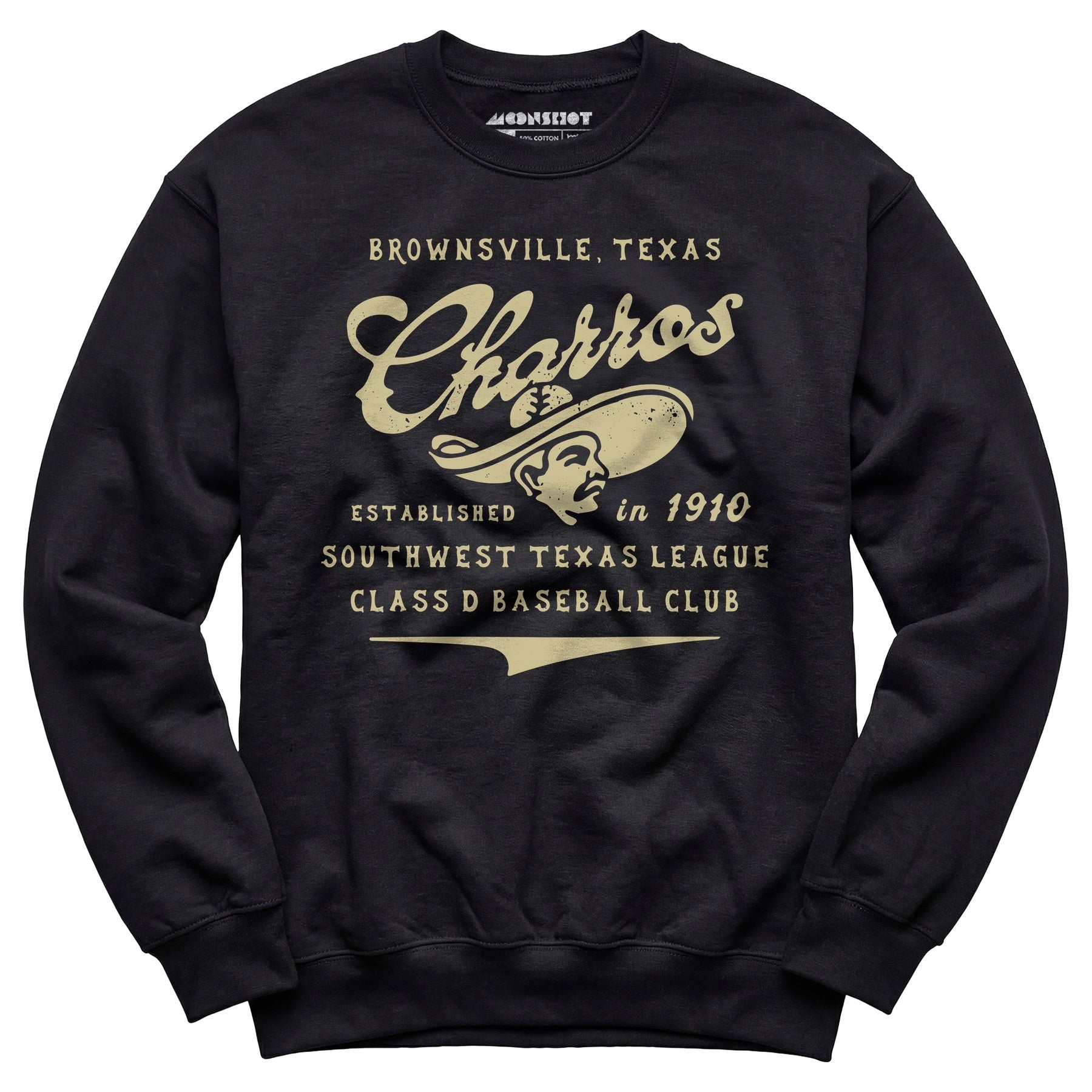 Brownsville Charros - Texas - Vintage Defunct Baseball Teams - Unisex Sweatshirt