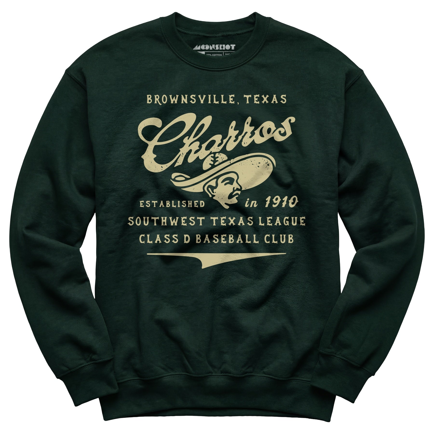 Brownsville Charros - Texas - Vintage Defunct Baseball Teams - Unisex Sweatshirt