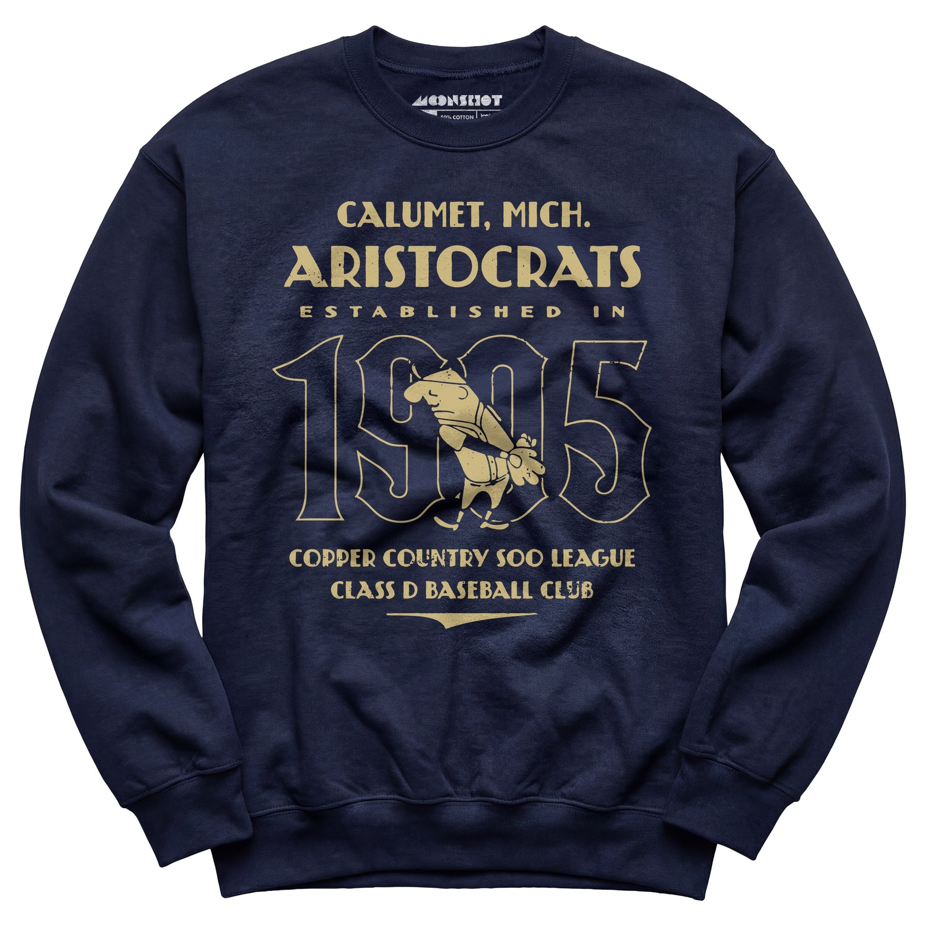 Calumet Aristocrats - Michigan - Vintage Defunct Baseball Teams - Unisex Sweatshirt