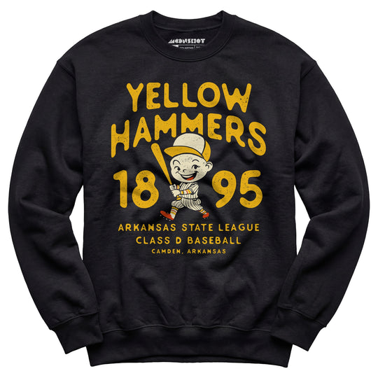 Camden Yellow Hammers - Arkansas - Vintage Defunct Baseball Teams - Unisex Sweatshirt