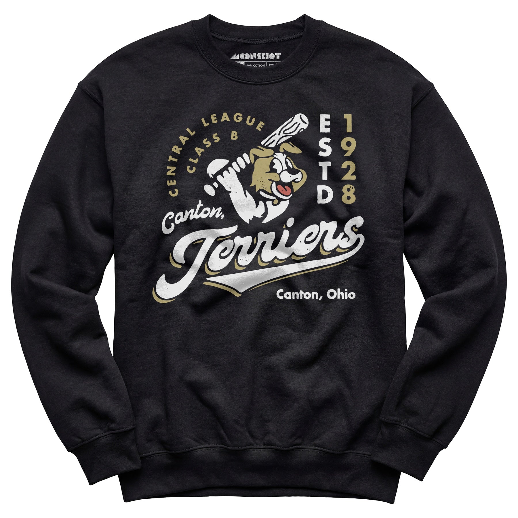 Canton Terriers - Ohio  - Vintage Defunct Baseball Teams - Unisex Sweatshirt