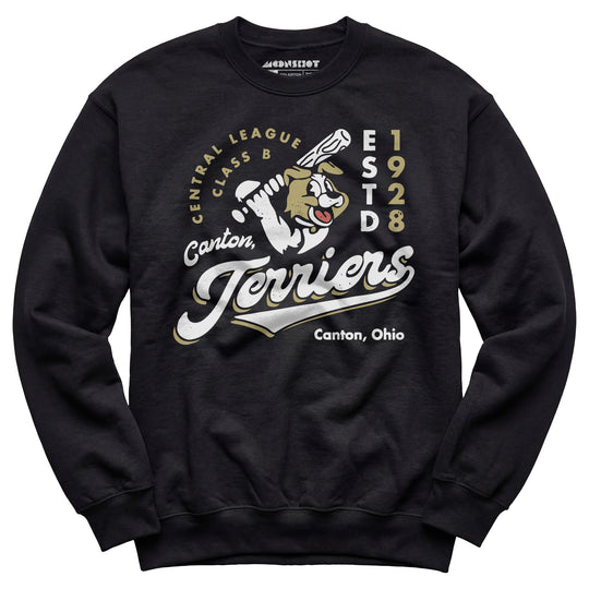 Canton Terriers - Ohio  - Vintage Defunct Baseball Teams - Unisex Sweatshirt